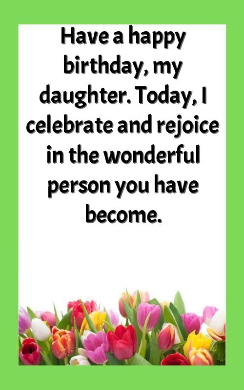 birthday wishes for daughter in urdu
